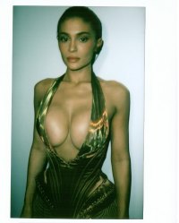 Kylie Jenner at Spring Couture Show Jean Paul Gaultier.